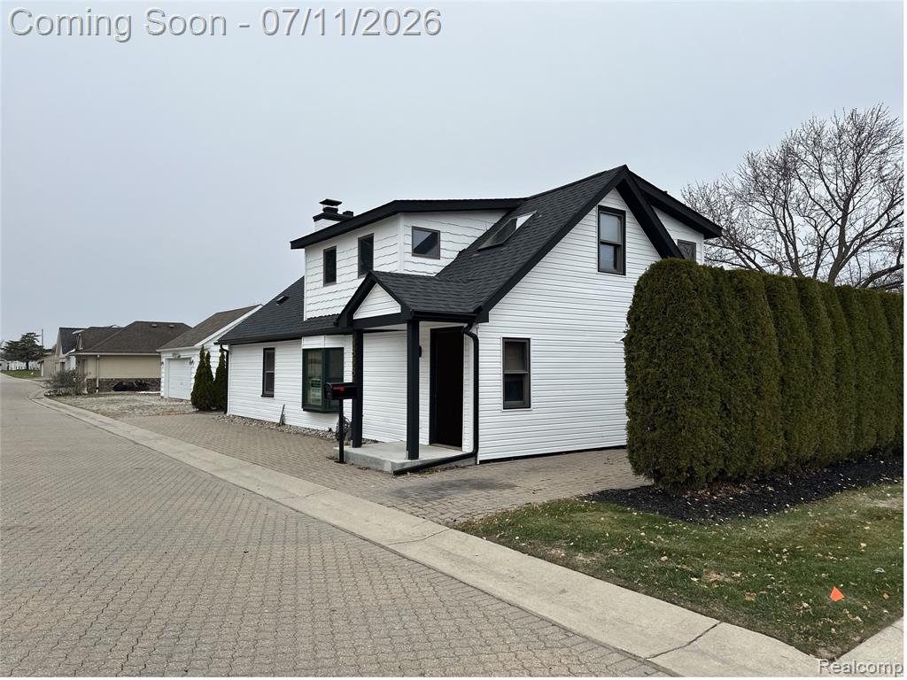 48481 Harbor Drive, Chesterfield, MI 48047 — front exterior