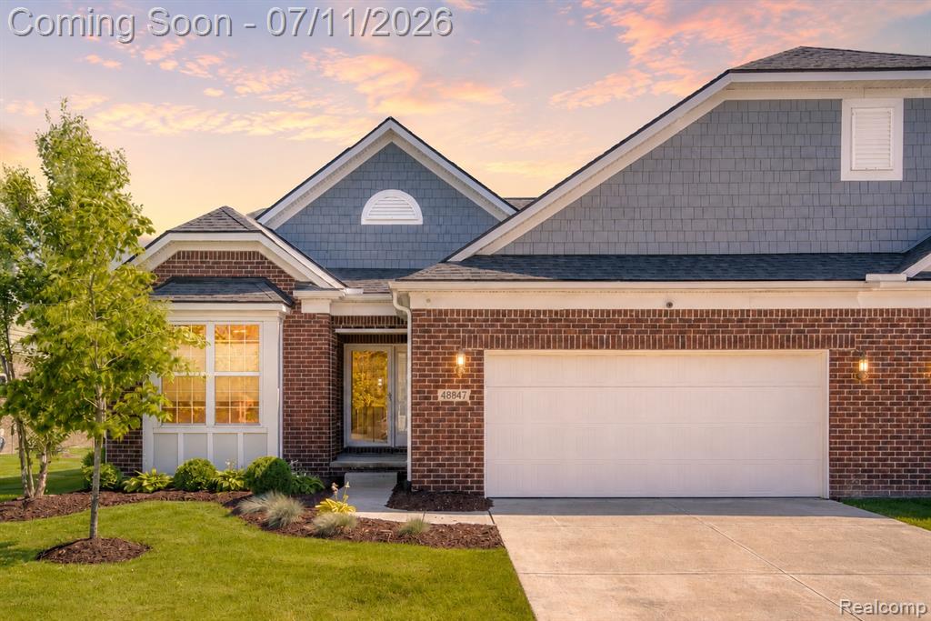 48847 Windfall Road, Novi, MI — front exterior