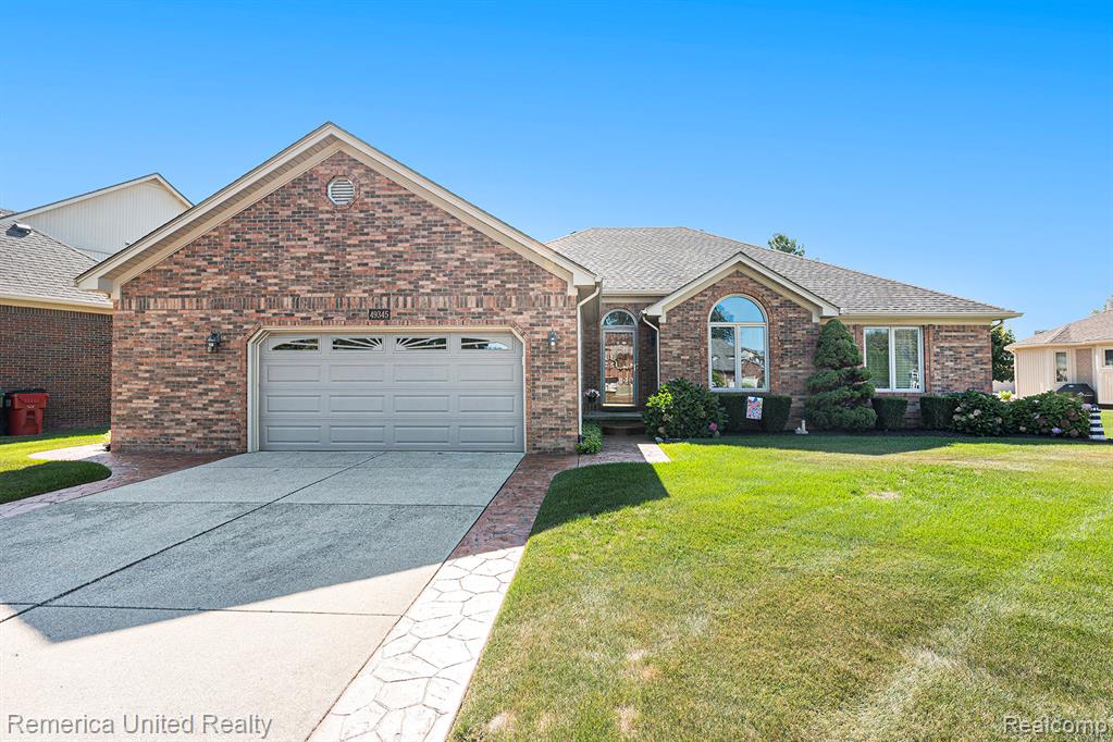 49345 Dunhill Drive, Macomb, MI 48044 — front exterior