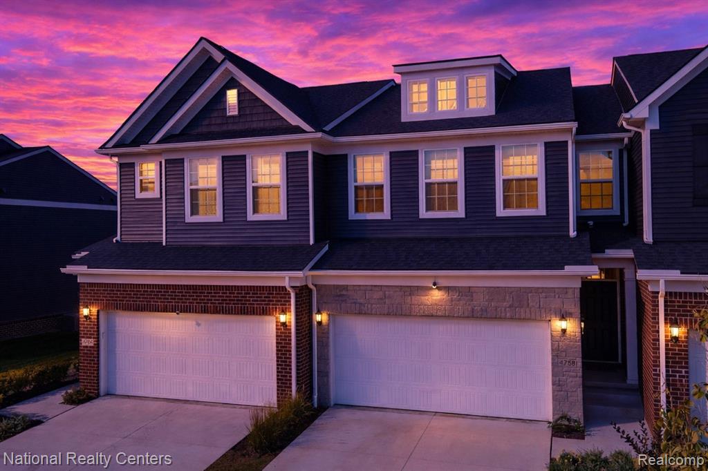 4758 Broomfield Way, Lake Orion, MI — front exterior