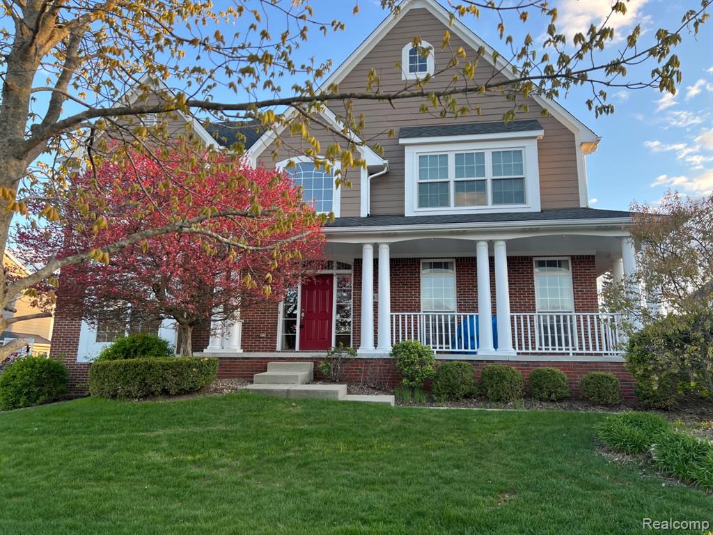7325 Village Park Drive, Clarkston, MI — front exterior