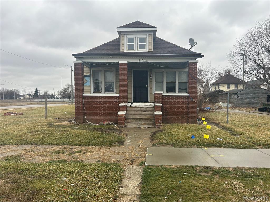 6156 Iroquois Street, Detroit, MI 48213 — front exterior