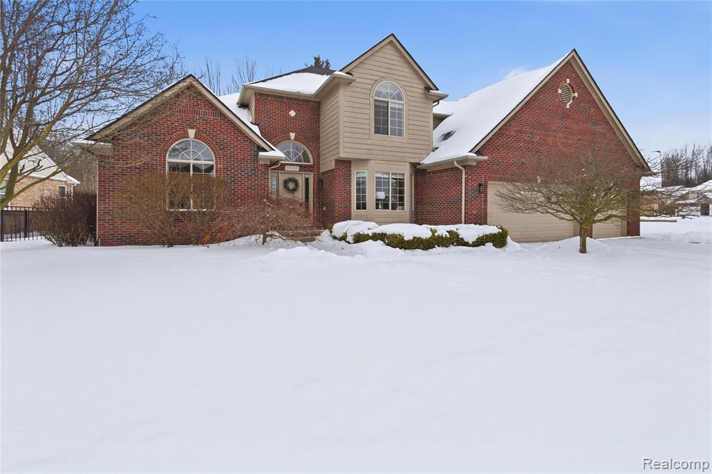 46448 Leanna Drive, Macomb, MI 48044 — front exterior