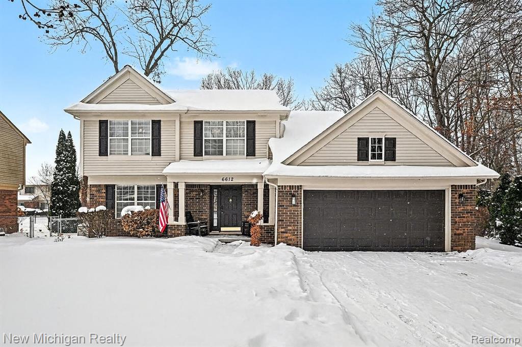 6612 Ashley Court, Waterford, MI 48327 — front exterior