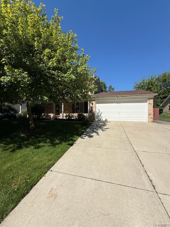 24349 Fairway Hills Drive, Novi, MI — front exterior