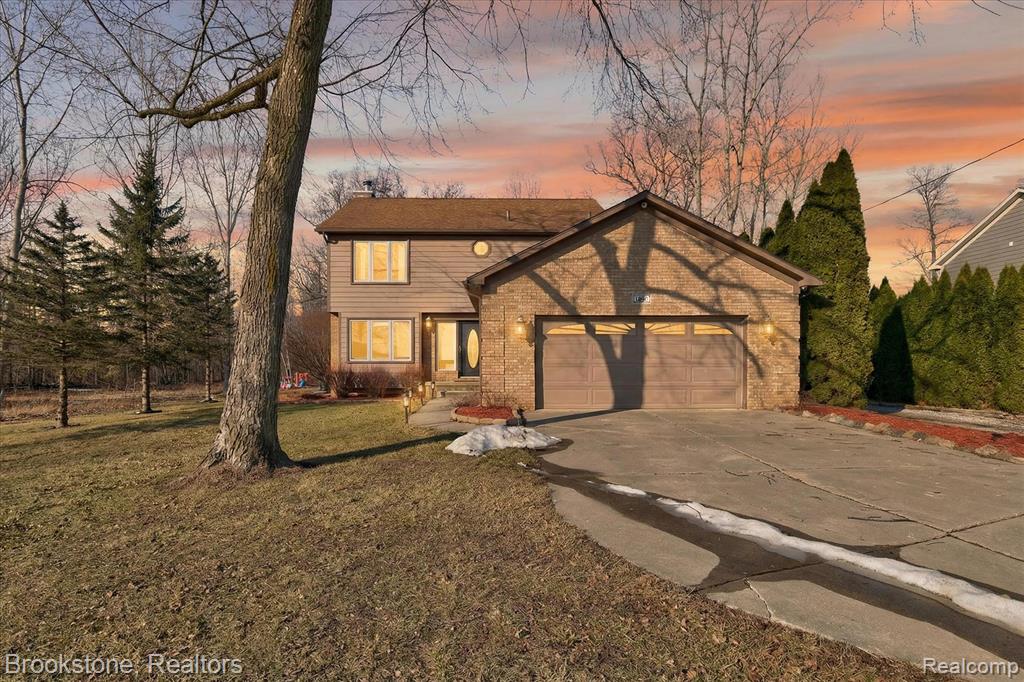 1980 Oakville Waltz Road, New Boston, MI 48164 — front exterior