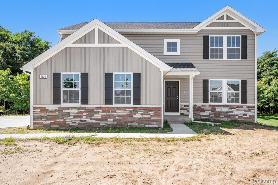 6122 Sage Court, Grand Blanc, MI 48439 — front exterior