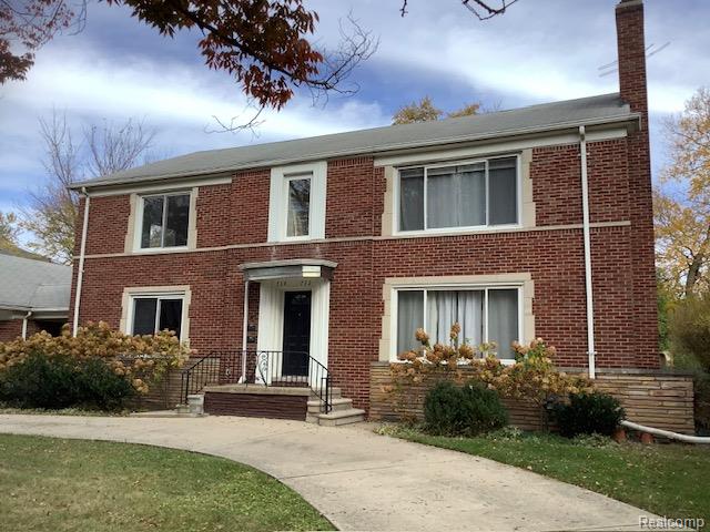 734 Harcourt Road, Grosse Pointe Park, MI 48230 — front exterior
