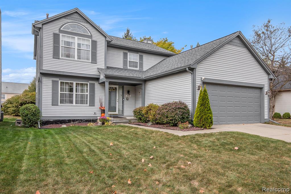 862 Polo Place, Auburn Hills, MI 48326 — front exterior