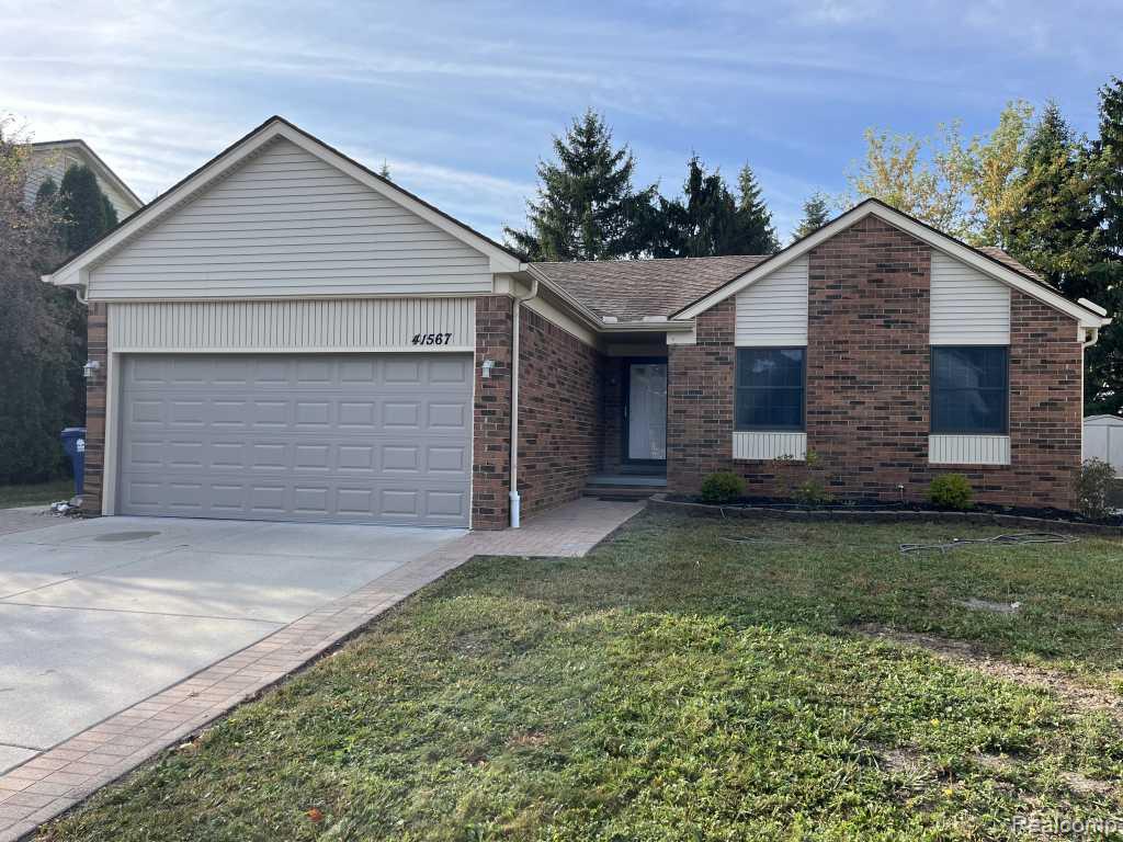 41567 Simcoe Drive, Canton, MI 48188 — front exterior