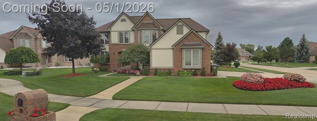 14428 Glen Eagle Court, Shelby Twp, MI 48315 — front exterior