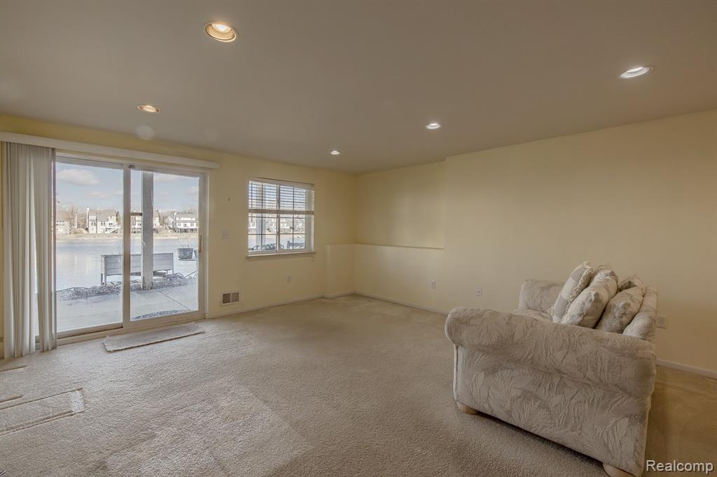 Lower level family room