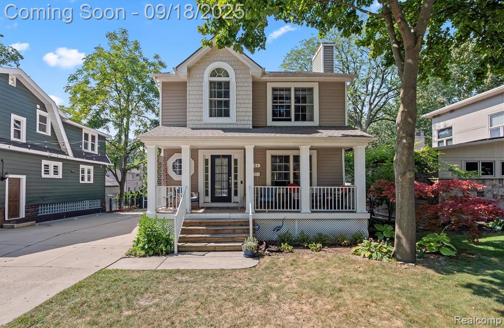 821 Forestdale Road, Royal Oak, MI 48067 — front exterior