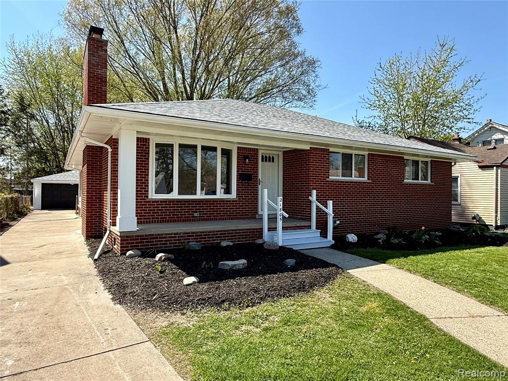 21805 Pleasant Avenue, Eastpointe, MI 48021 — front exterior