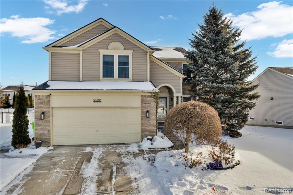 56386 Desert Court, Macomb, MI 48042 — front exterior