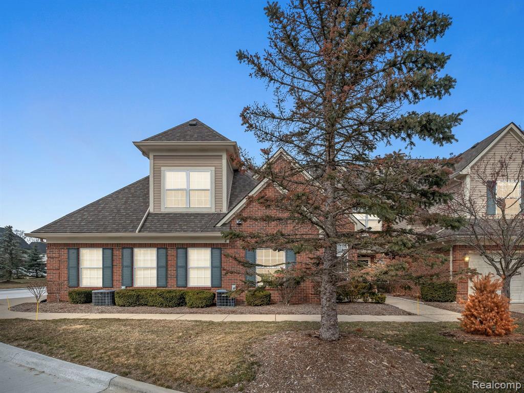 7683 AMBASSADOR Drive, Shelby Twp, MI 48316 — front exterior
