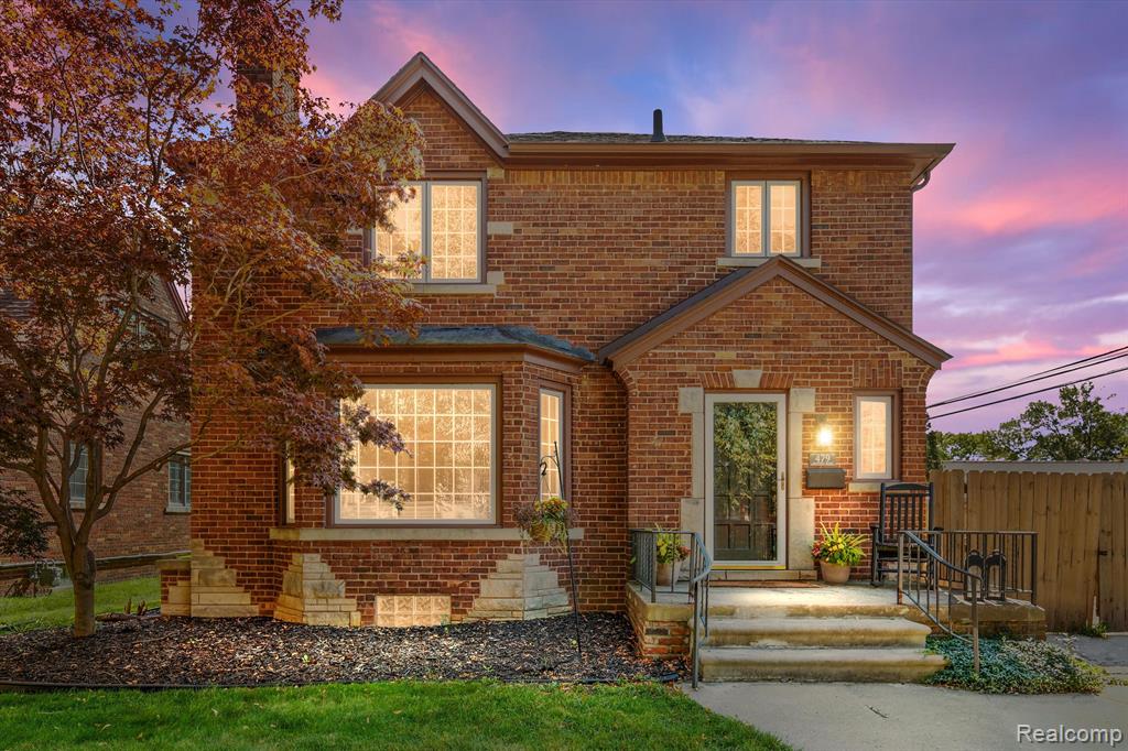 479 CLOVERLY Road, Grosse Pointe Farms, MI 48236 — front exterior