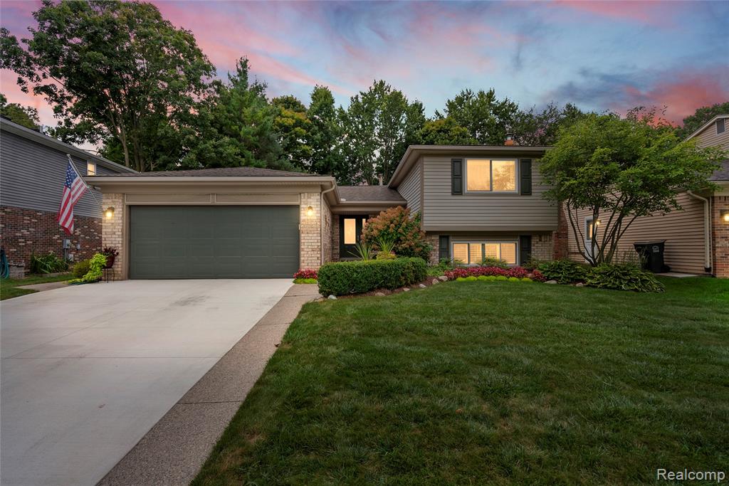 41961 Saltz Road, Canton, MI 48187 — front exterior