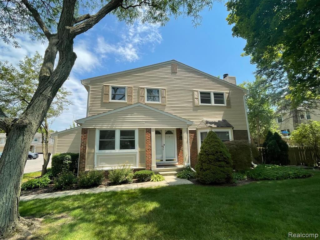 1534 BRENTWOOD Drive, Troy, MI 48098 — front exterior