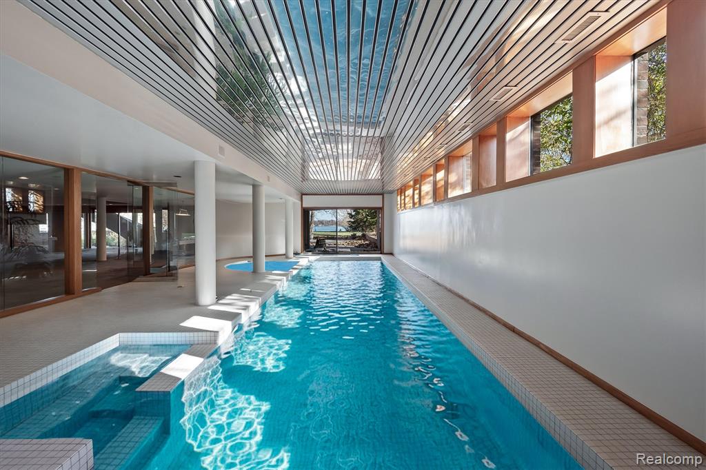 View of indoor pool