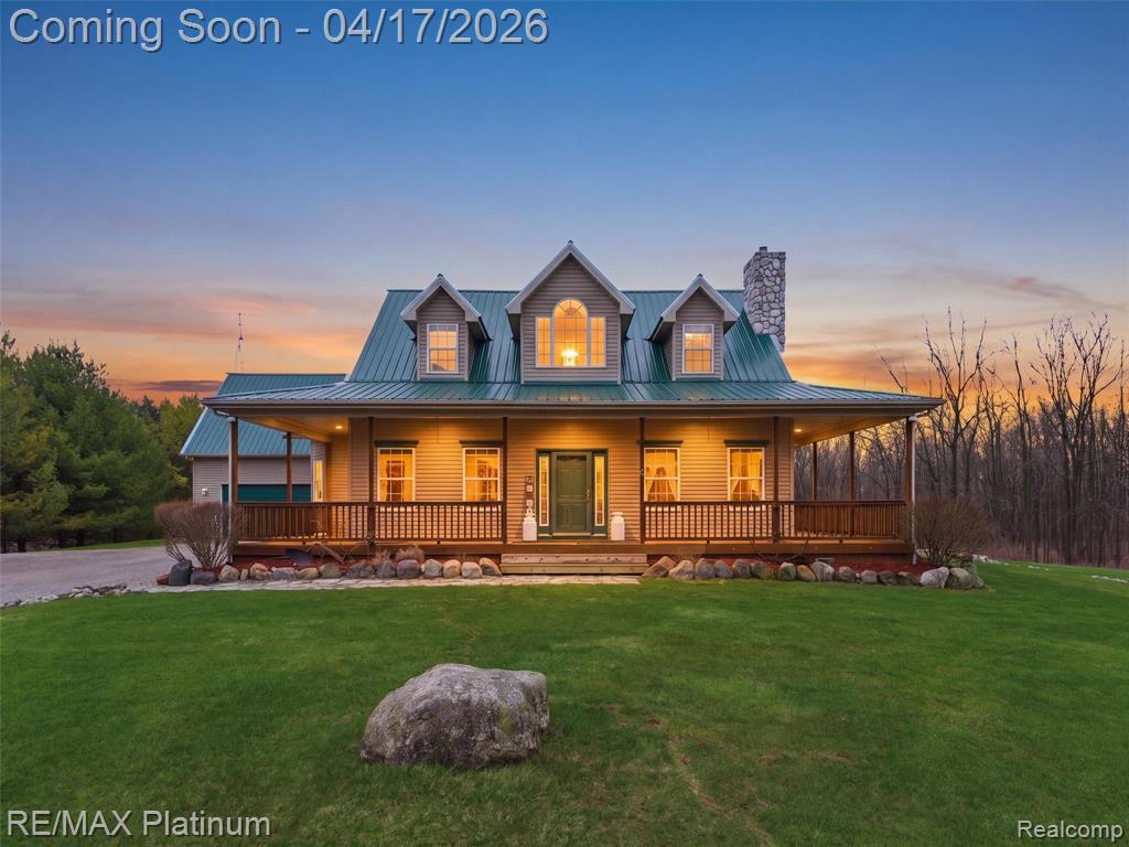13250 Seymour Road, Gaines Vlg, MI 48436 — front exterior