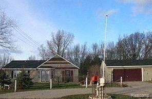 9701 E Bennington Road, Durand, MI 48429 — front exterior