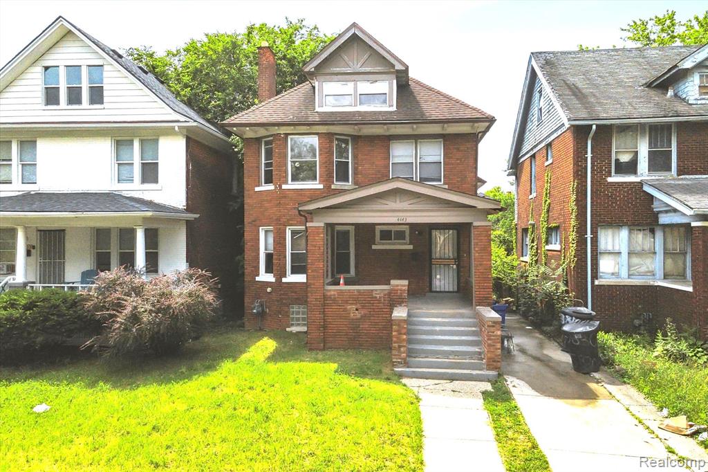 4443 Oregon Street, Detroit, MI 48204 — front exterior