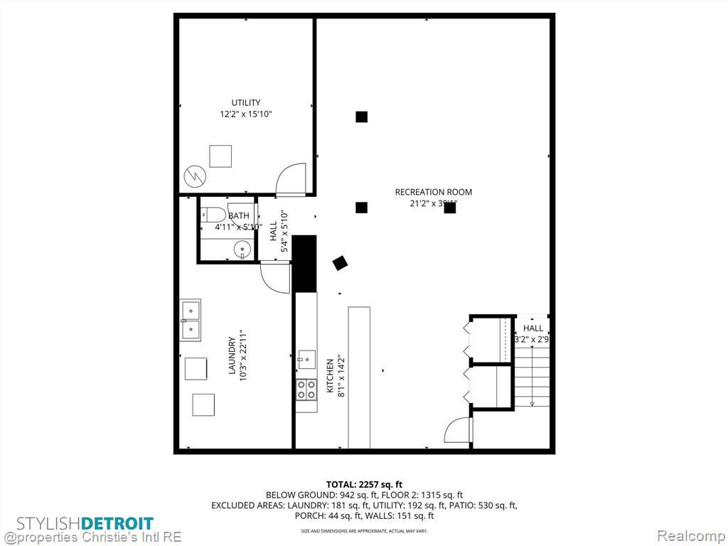 1522 Chateaufort Place, Detroit, MI 48207 — Photo 30