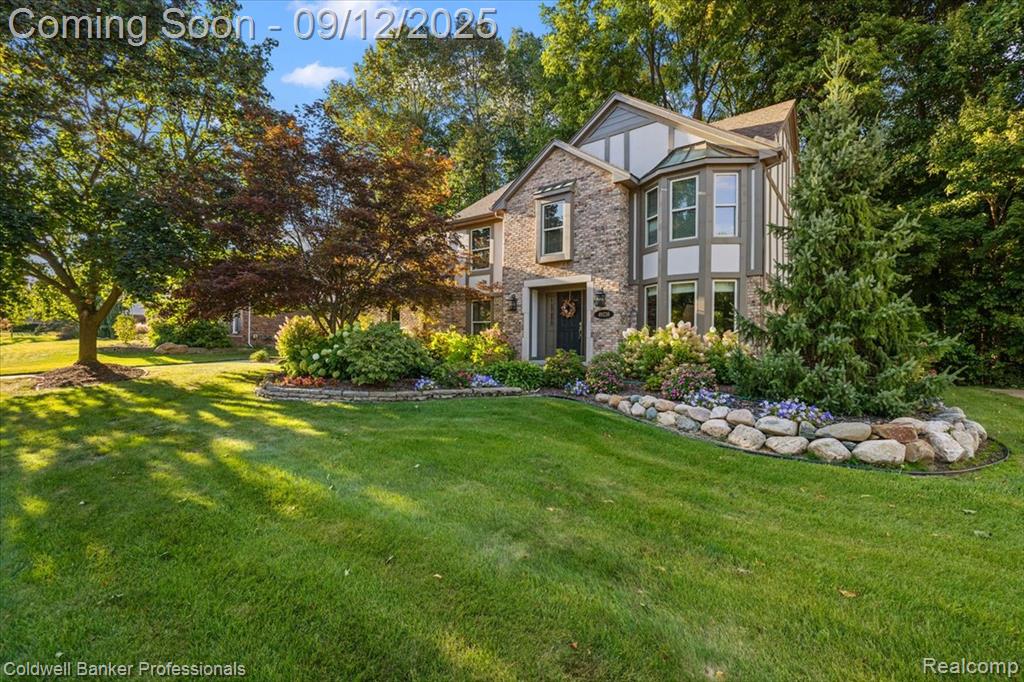 49238 Plum Tree Drive, Plymouth, MI 48170 — front exterior
