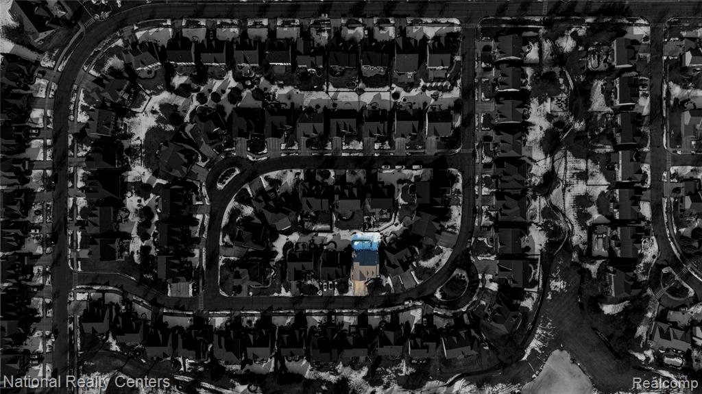 Aerial overview of property's location