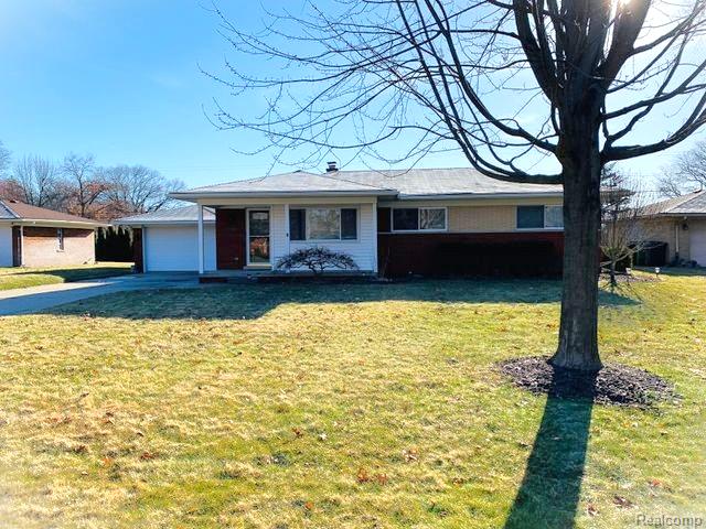 53270 AULGUR Drive, Shelby Twp, MI 48316 — front exterior