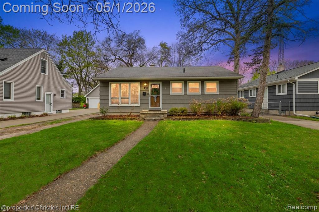 926 Catalpa Drive, Royal Oak, MI 48067 — front exterior