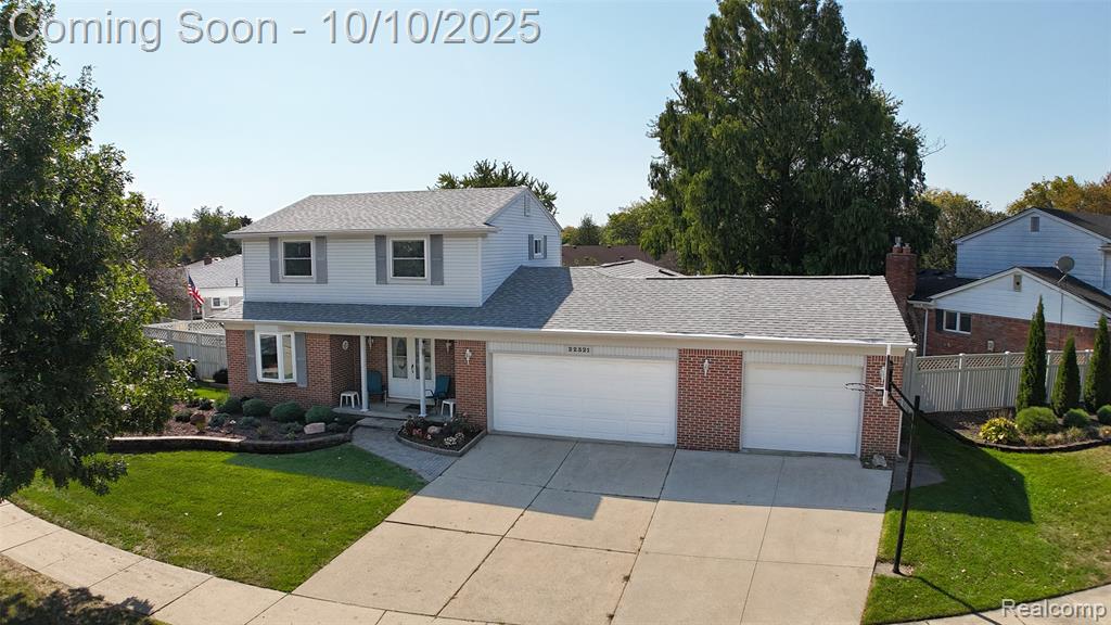 22321 N Fairway Drive, Woodhaven, MI 48183 — front exterior