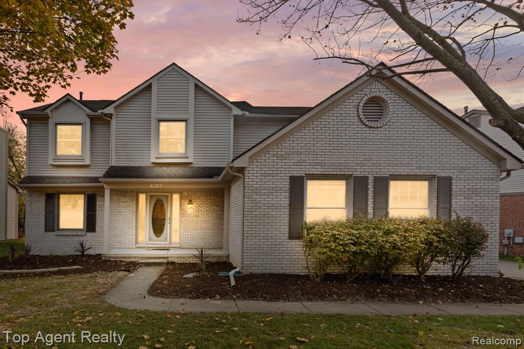 7012 Foxcreek Drive, Canton, MI 48187 — front exterior