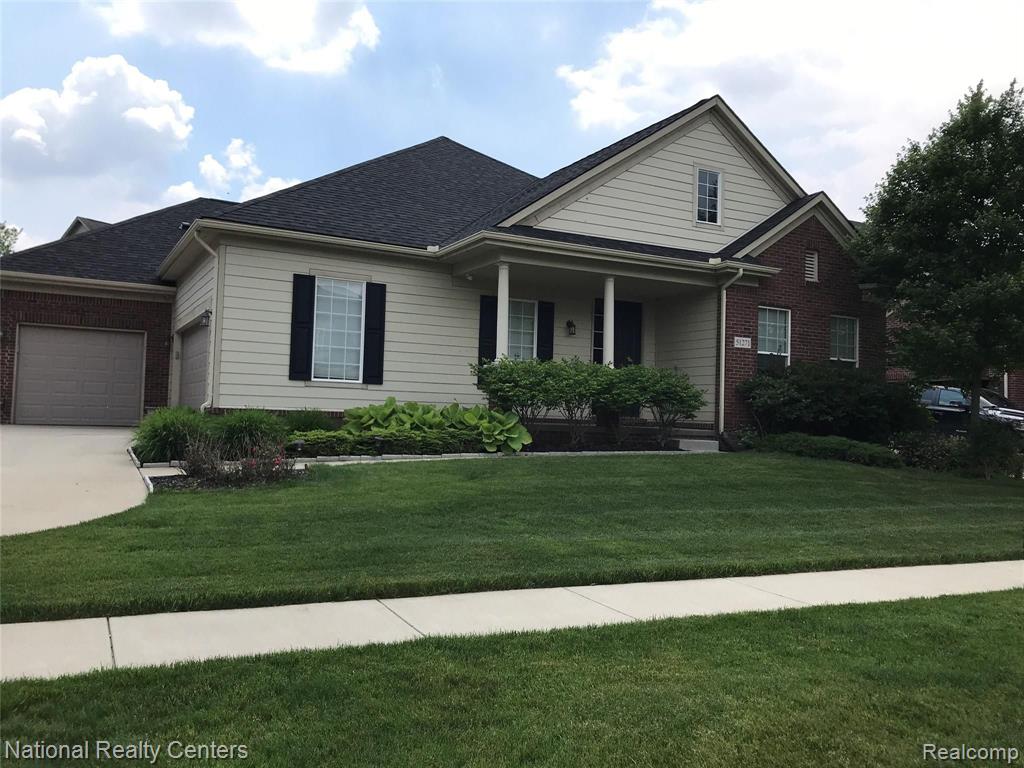 51271 UPLAND VIEW Street, Canton, MI 48188 — front exterior