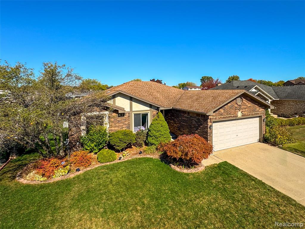 4231 Chris Drive, Sterling Heights, MI 48310 — front exterior