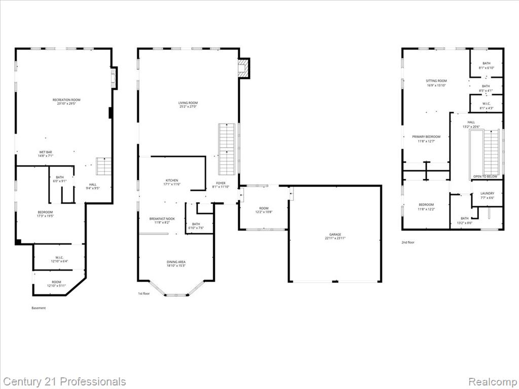 View of home floor plan