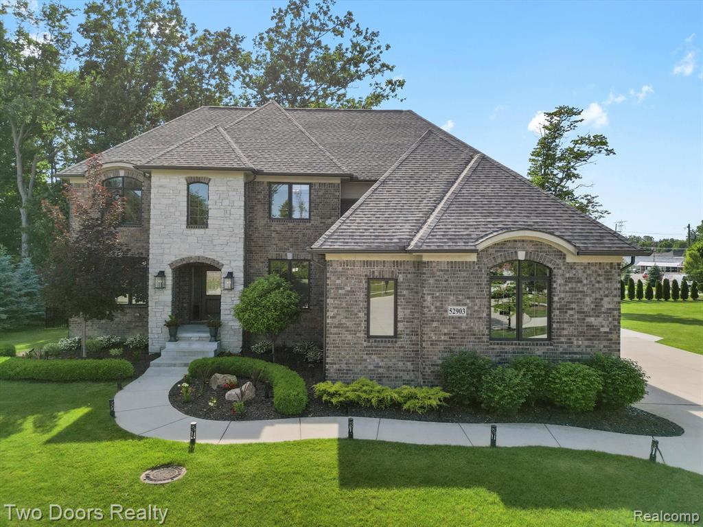 52903 Forest Grove, Shelby Twp, MI 48315 — front exterior