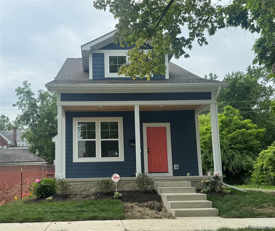 1743 Fischer Street, Detroit, MI 48214 — front exterior