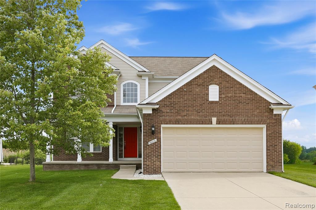 56626 Leeds Lane, Macomb, MI 48042 — front exterior