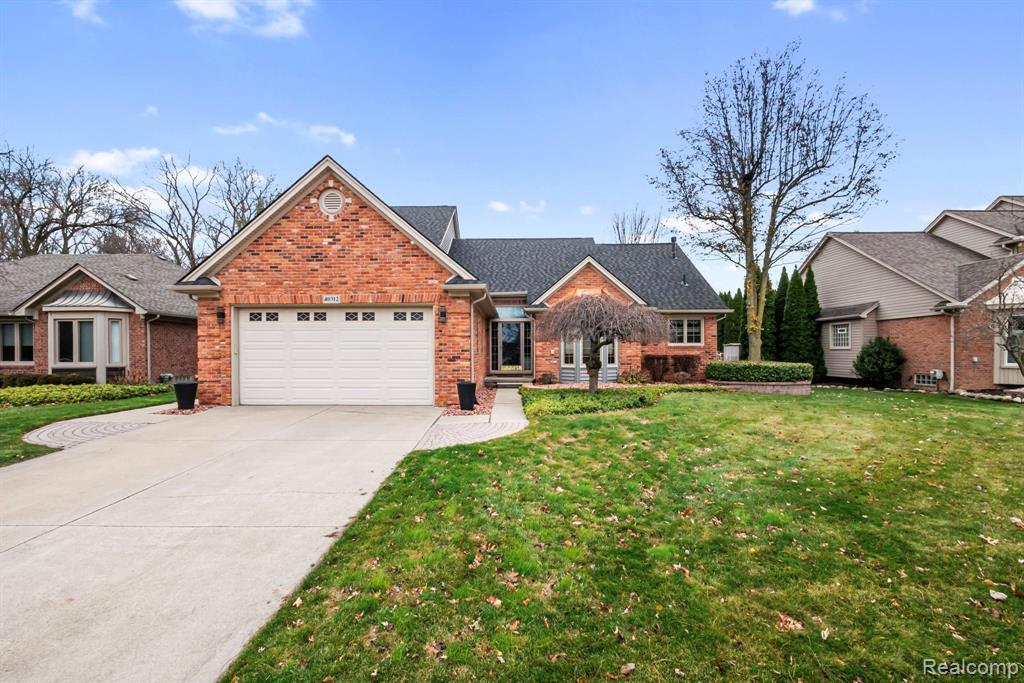 40312 Sugar Spring Drive, Sterling Heights, MI 48313 — front exterior