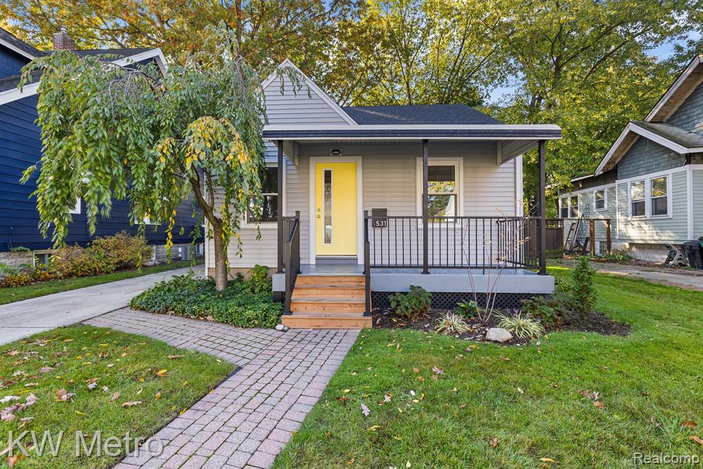 531 ALBANY Street, Ferndale, MI 48220 — front exterior