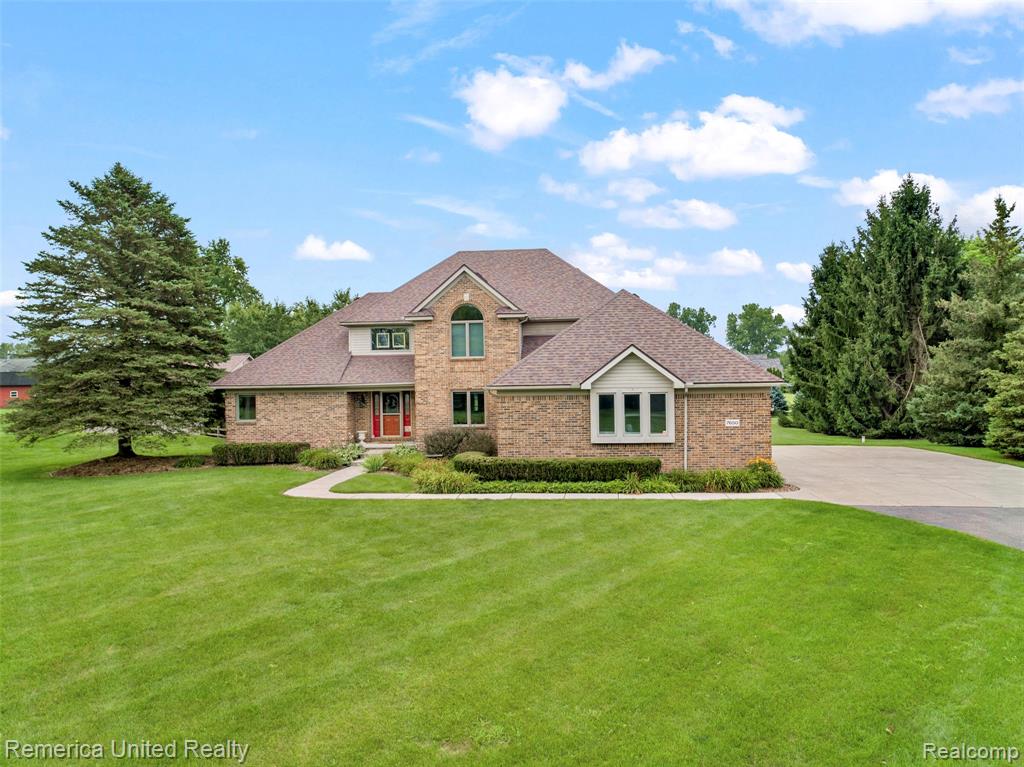 7650 5 Mile Road, Northville, MI 48168 — front exterior