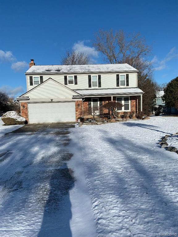 5682 Stonington Court, West Bloomfield, MI — front exterior
