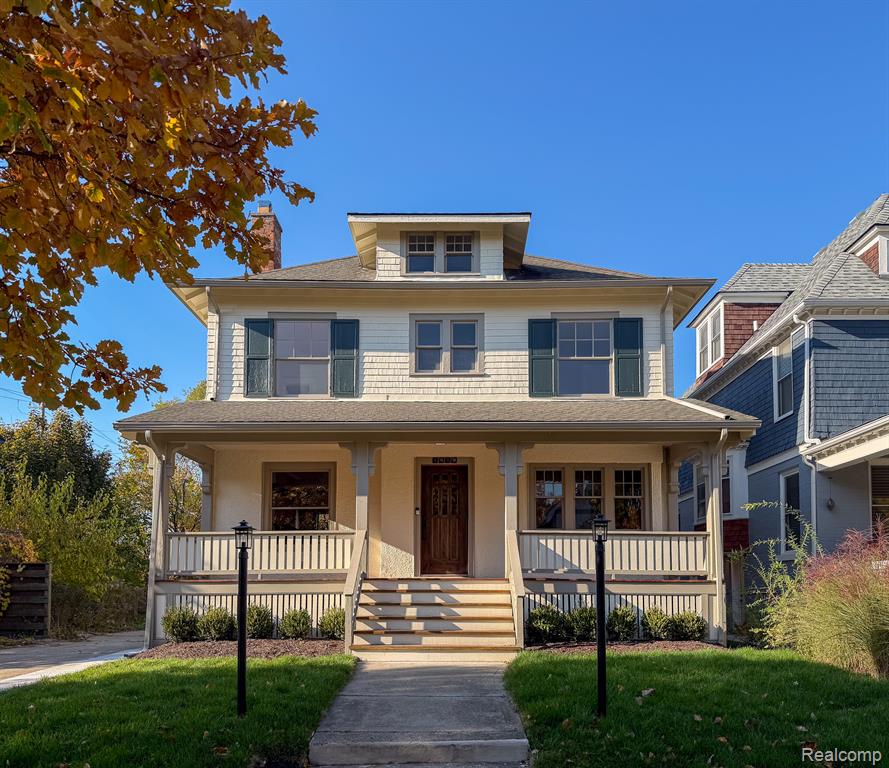 1419 Seyburn Street, Detroit, MI 48214 — front exterior