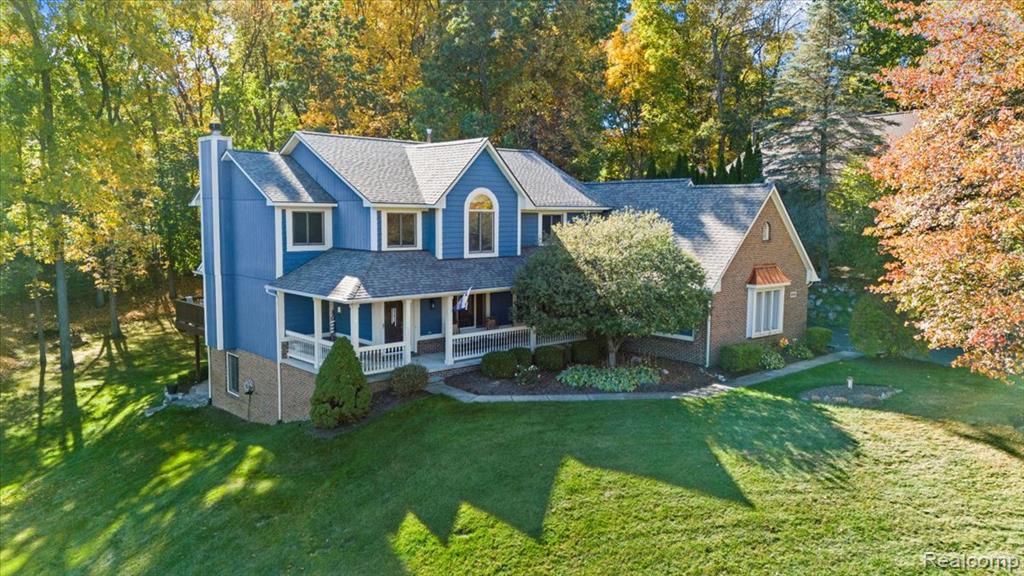 9755 Forest Ridge Drive, Clarkston, MI 48348 — front exterior