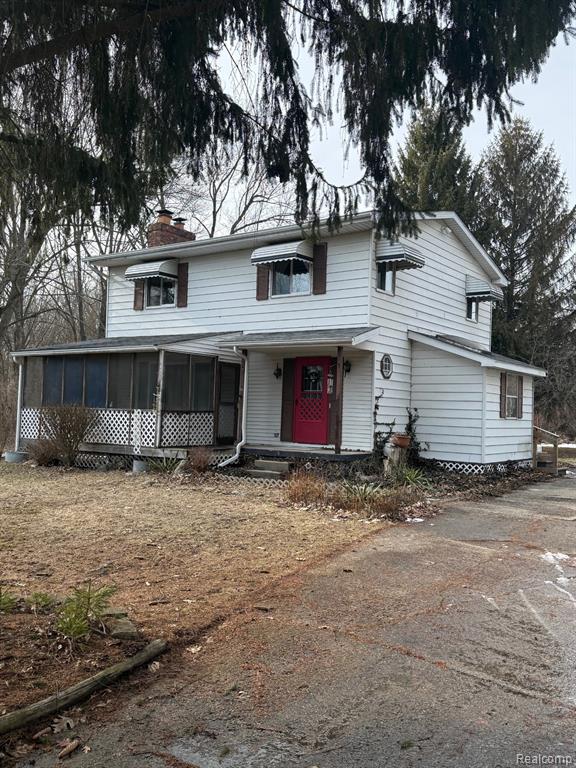 3590 Lippincott Road, Lapeer, MI 48446 — front exterior
