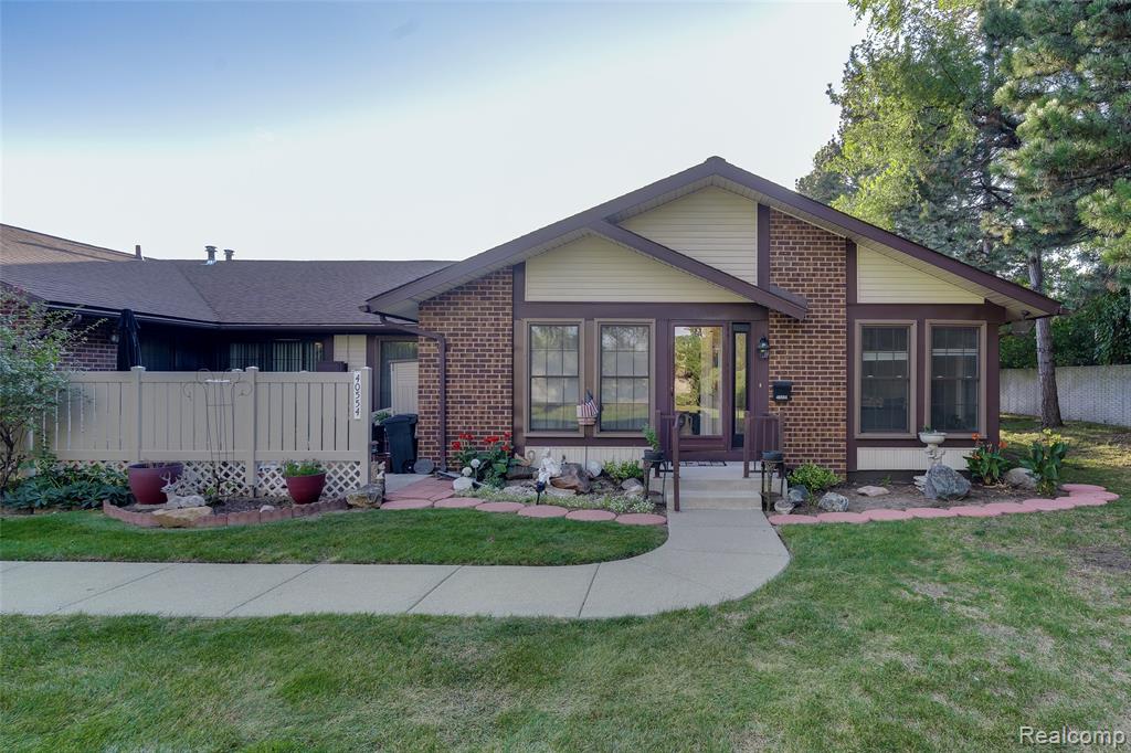 40554 Newport Drive, Plymouth, MI 48170 — front exterior