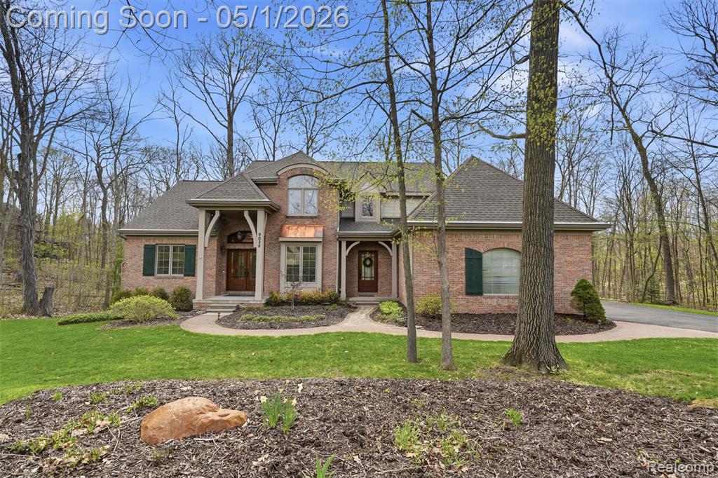 9028 Green Hickory Lane, Fenton, MI 48430 — front exterior