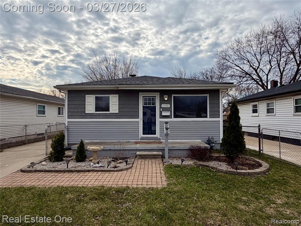 6688 Madison Street, Taylor, MI 48180 — front exterior